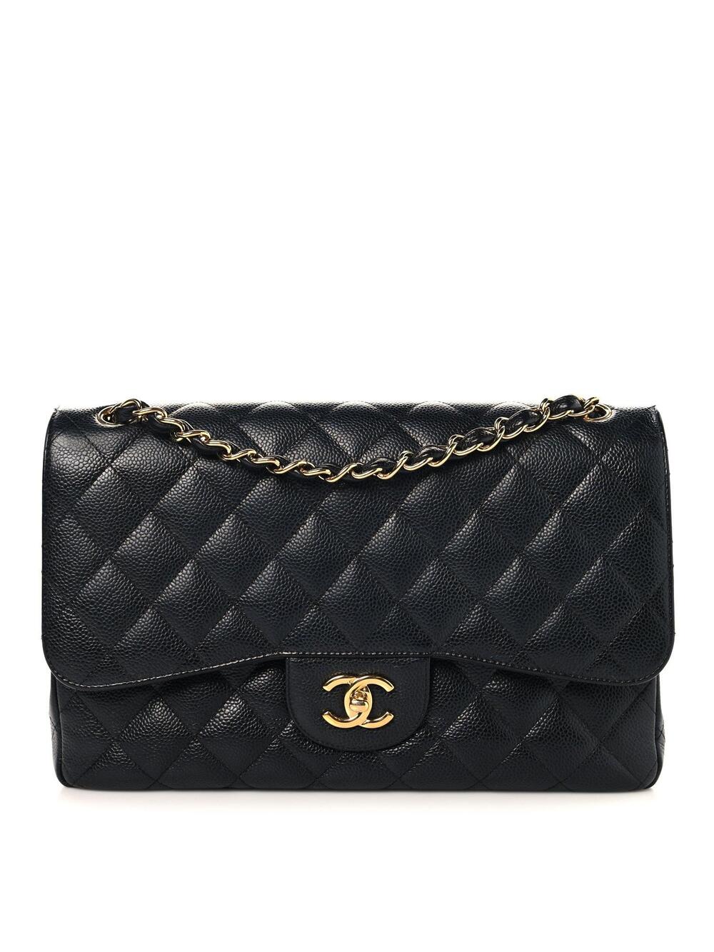 Chanel Caviar Quilted Jumbo Double Flap #310243C82B